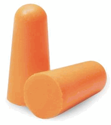 Elvex Uni-Fit UF Foam Ear Plugs (NRR 32) (Box of 200 Pairs)