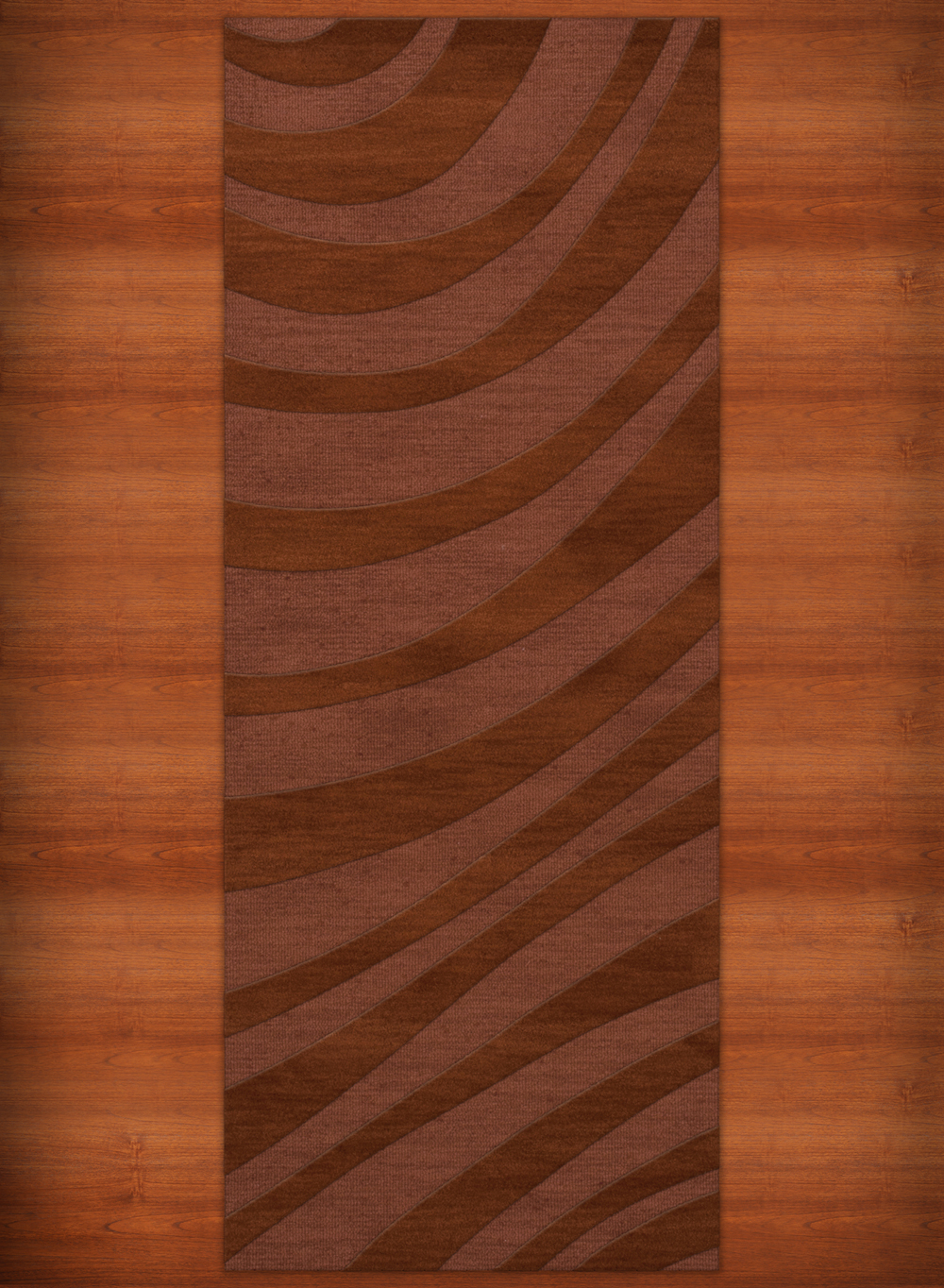 Red Waves Swirls Stripes Lines Transitional Area Rug Abstract DV12 - Picture 13 of 35