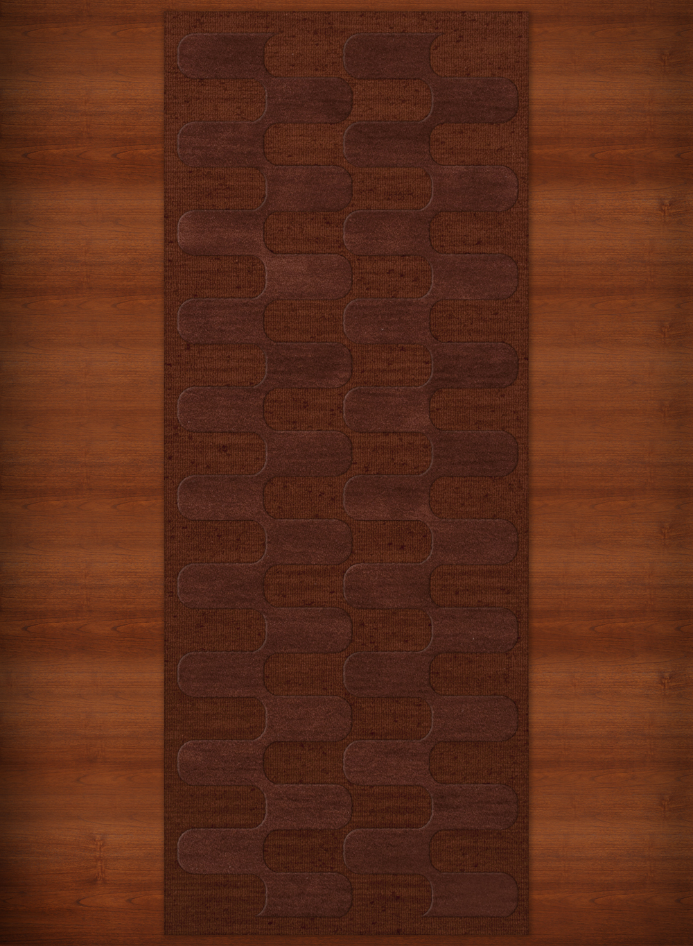 Red Grid Waves Curves Blocks Transitional Area Rug Geometric DV9 - Picture 17 of 35