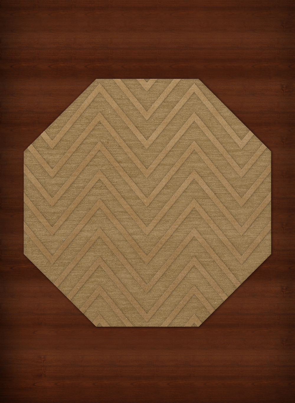 Yellow Transitional Hand Hooked Stripes Chevrons Zig Zags Area Rug Striped DV4 - Picture 21 of 35
