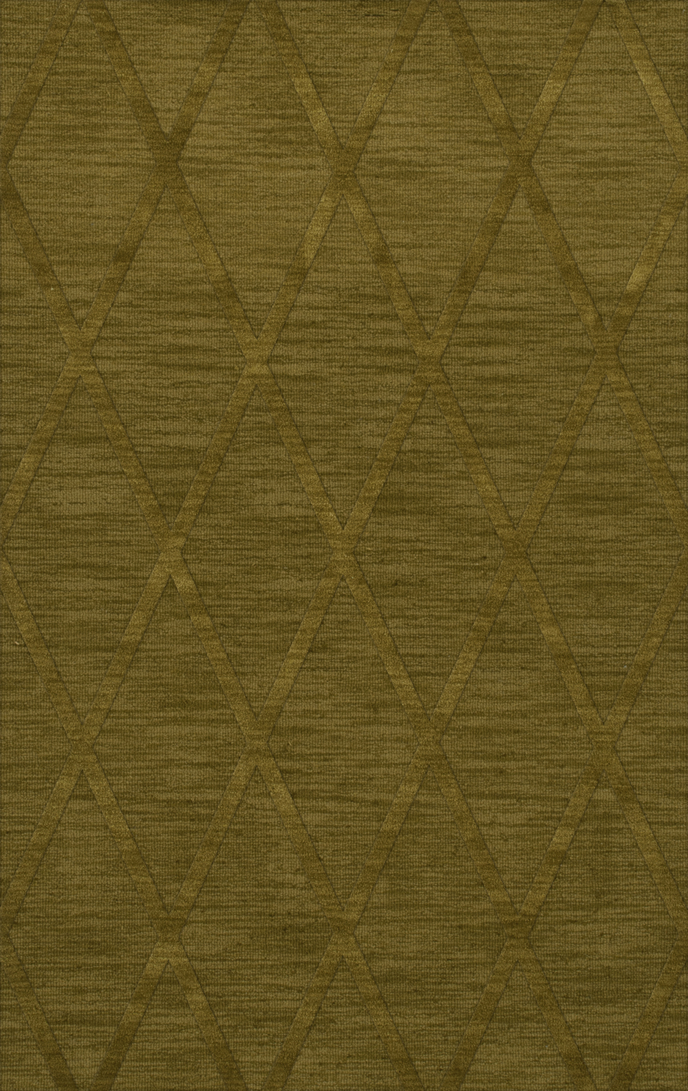 Green Transitional Hand Hooked Diamonds Criss-Cross Area Rug Geometric DV11 - Picture 23 of 35