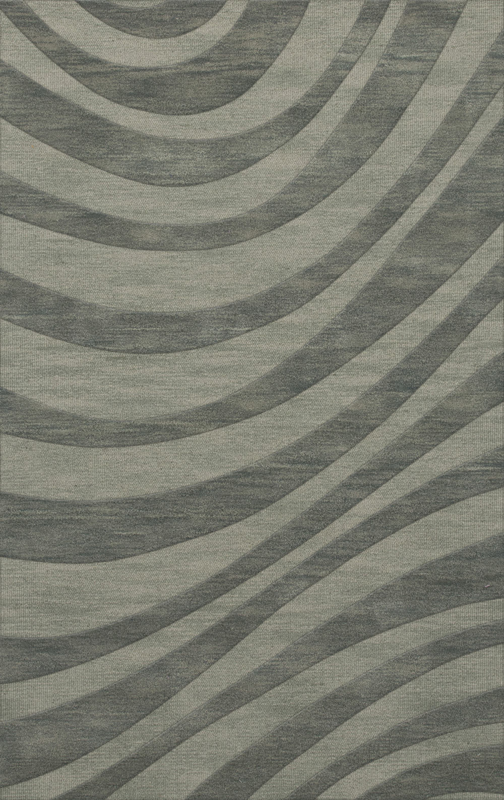 Blue Waves Swirls Stripes Lines Transitional Area Rug Abstract DV12 - Picture 23 of 35