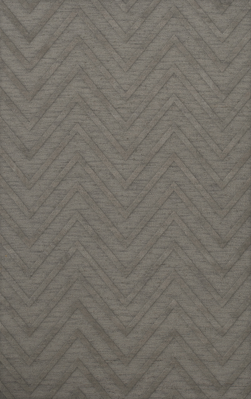 Gray Transitional Hand Hooked Stripes Chevrons Zig Zags Area Rug Striped DV4 - Picture 23 of 35