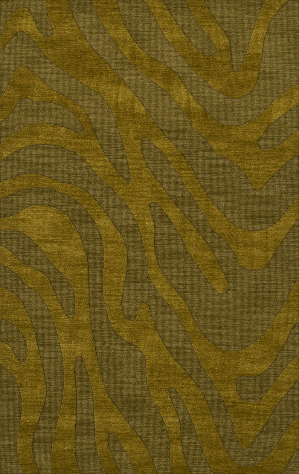 Green Swirls Lines Stripes Transitional Area Rug Animal Print DV2 - Picture 25 of 35