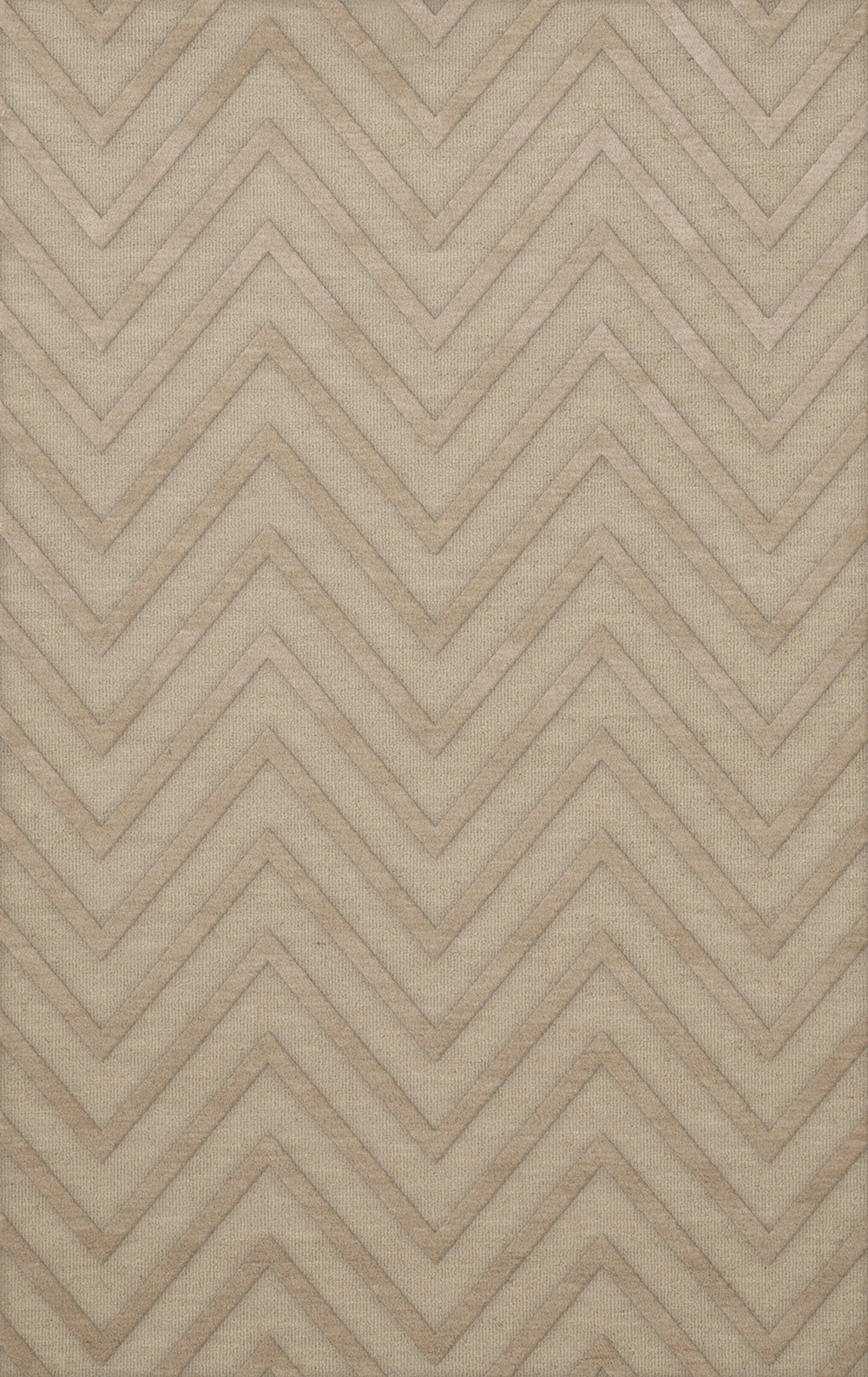 Ivory Transitional Hand Hooked Stripes Chevrons Zig Zags Area Rug Striped DV4 - Picture 30 of 35