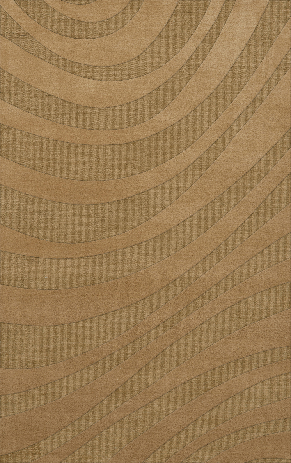 Yellow Transitional Hand Hooked Swirls Stripes Lines Area Rug Abstract DV12 - Picture 31 of 35